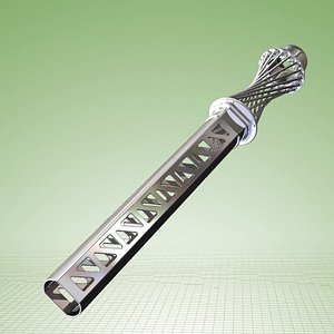 3d model bicycle seat post shock absorber