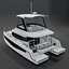 Aquila 42 Yacht Power 3D 双体船3D 模型