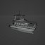 Aquila 42 Yacht Power 3D 双体船3D 模型