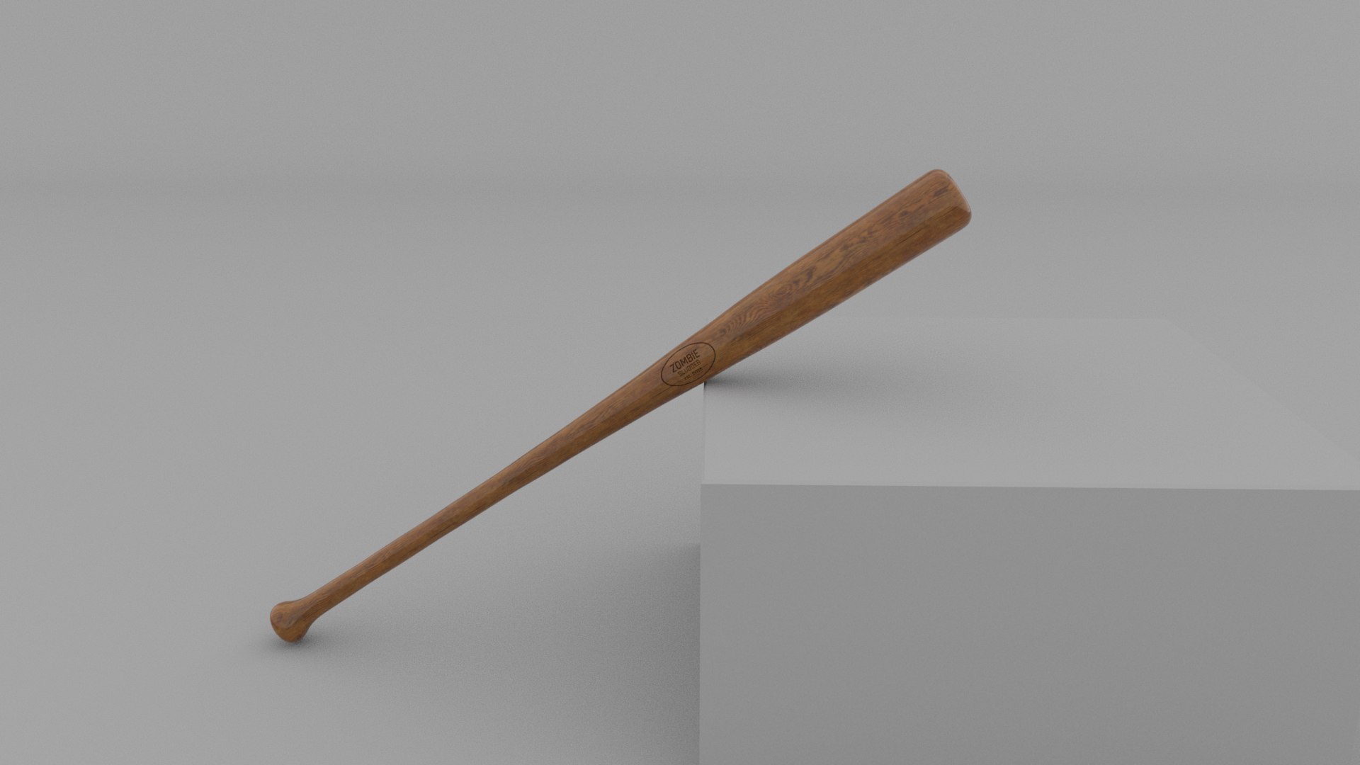 Baseball Bat Zombie 3D Model TurboSquid 1358466