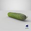 Gurke 01 Hallo Poly
