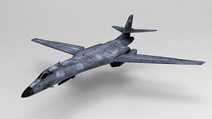 B1b airplane 3D model