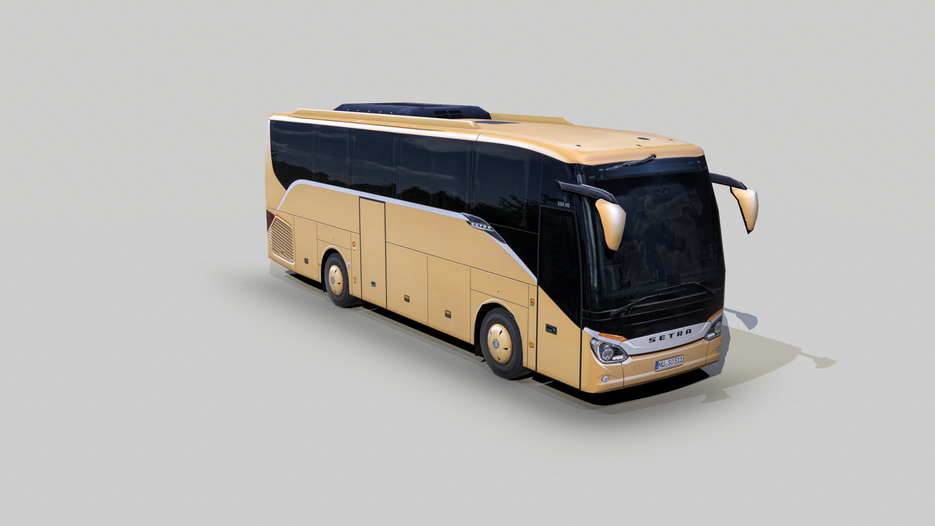 3D Setra S 511 Hd - TurboSquid 1405490