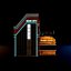 SCIFI CYBERPUNK FUTURISTIC NEON BUILDING 03