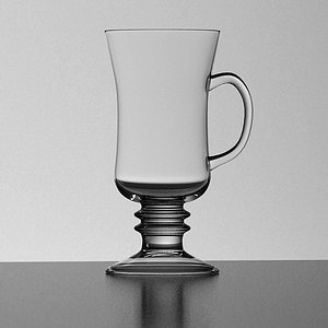 irish coffee mug 3d model