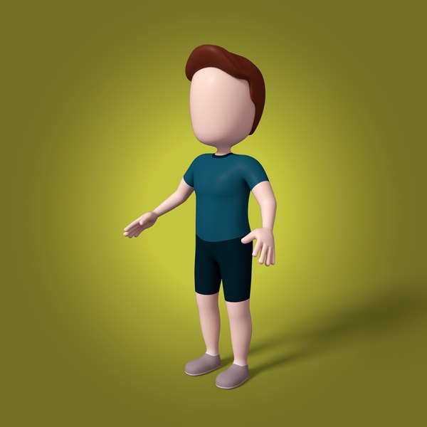 blender 3d stick figure download