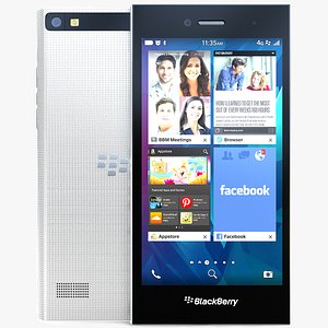 Blackberry Leap White