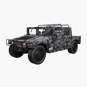 h1 humvee 3D model
