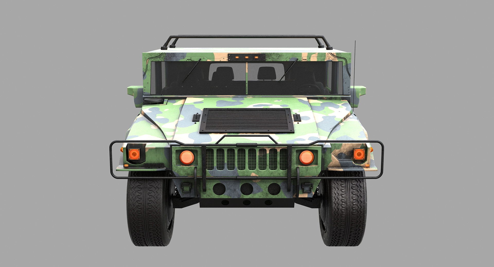 H1 Humvee 3D Model - TurboSquid 1405980