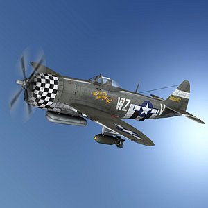 Republic P-47D Thunderbolt - No guts…no glory