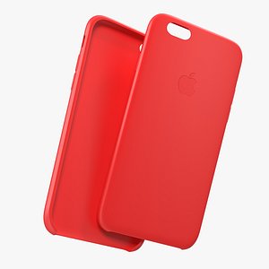 iPhone 6 Plus Silicone Case Red