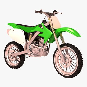 standar motocross bike 3D