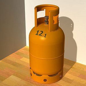 cinema4d gas cylinder