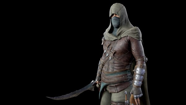 Assassin 3D model - TurboSquid 1736281