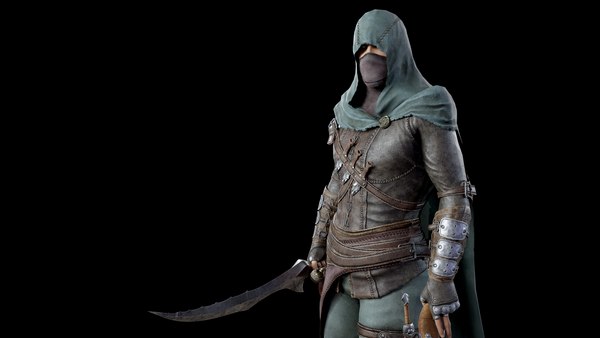 Assassin 3D model - TurboSquid 1736281