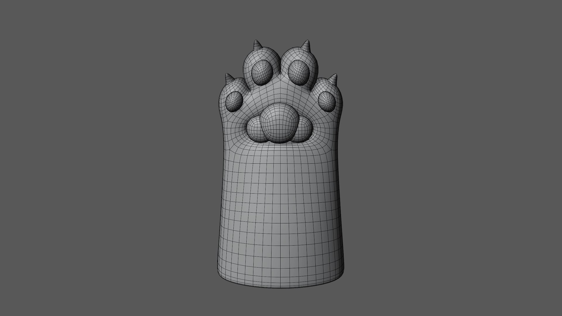 Cute Stylized Cat Paws 3D Model - TurboSquid 2318343