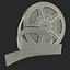 Video Film Reel 3D Model