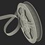 Video Film Reel 3D Model