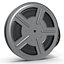 Video Film Reel 3D Model