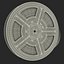 Video Film Reel 3D Model