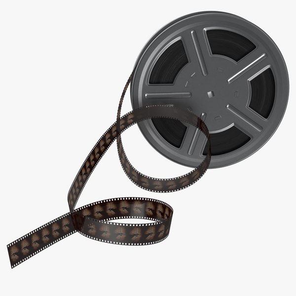 video film reel 3d max