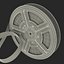 Video Film Reel 3D Model