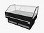 Supermarket Freezer Refrigirator 2 3D model