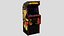 Defender Arcade Cabinet Retro 3D model