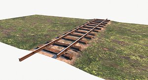 3D model railway pbr