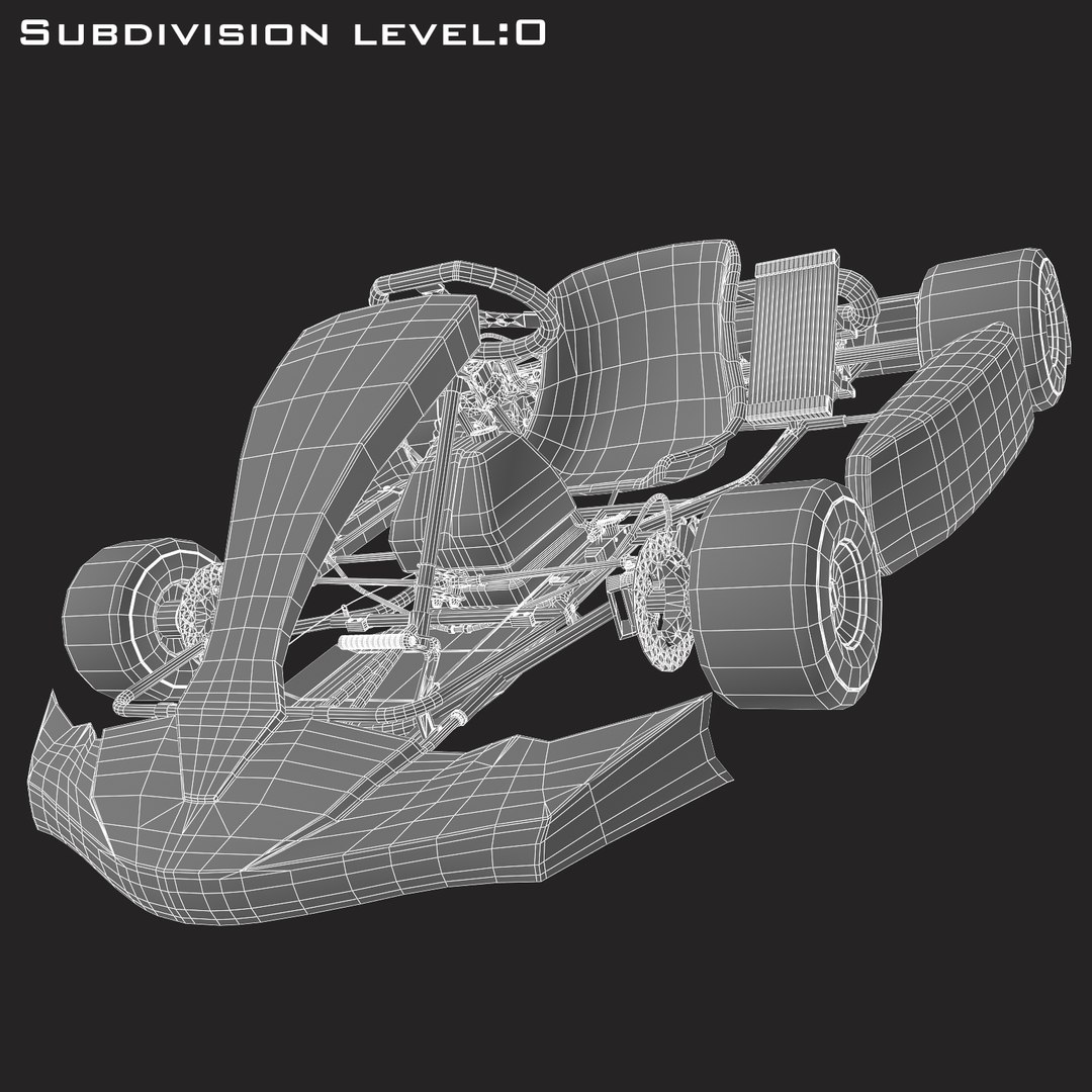 modelo 3d Kart de gasolina - TurboSquid 1884846