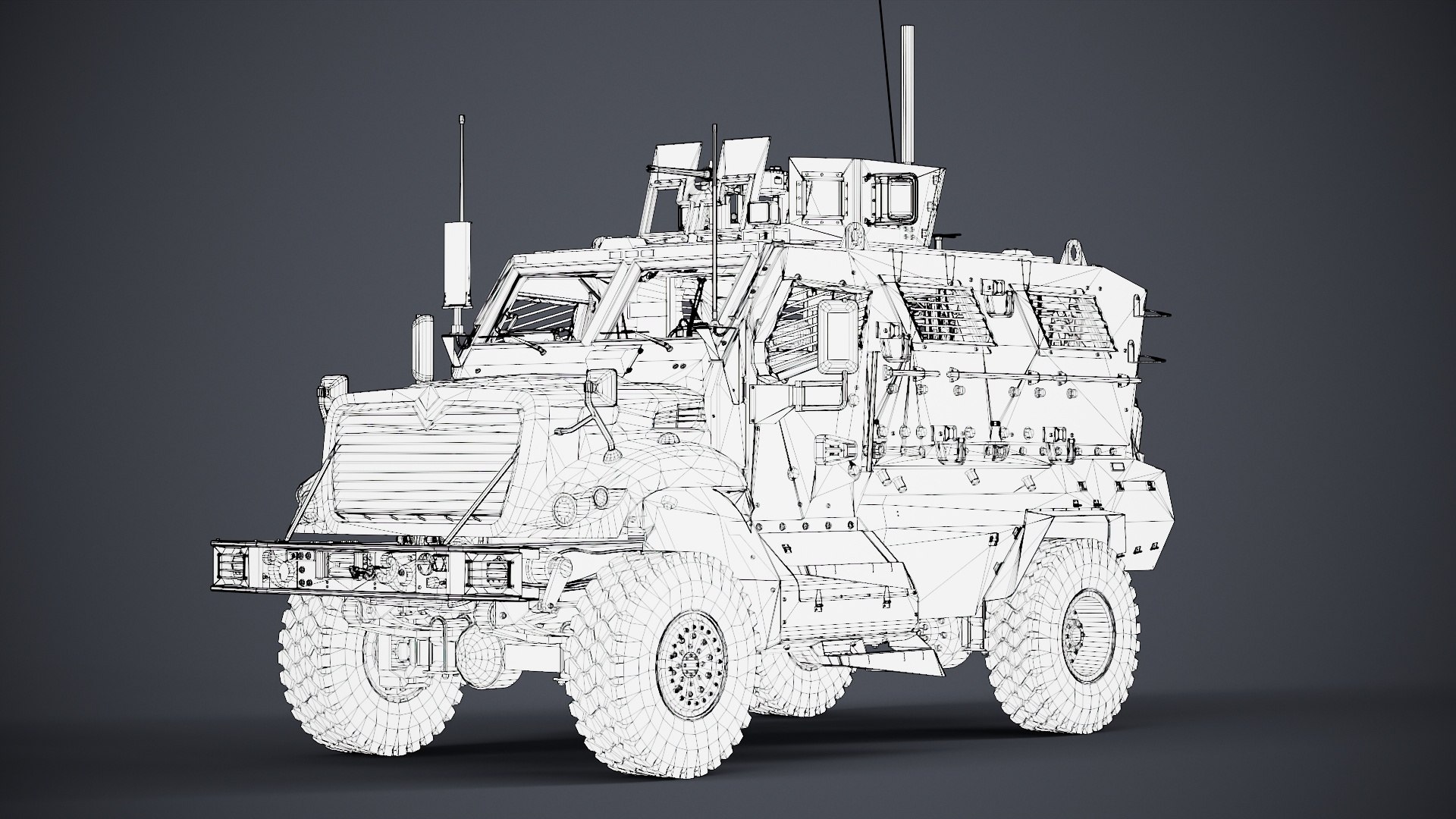 MaxxPro Armored Car with Interior Realtime 3D model https://p.turbosquid.com/ts-thumb/iD/XWFpM8/Fa/wire01/jpg/1717599152/1920x1080/fit_q87/6aab8d371dce79091f142a67136334dba9468a1e/wire01.jpg