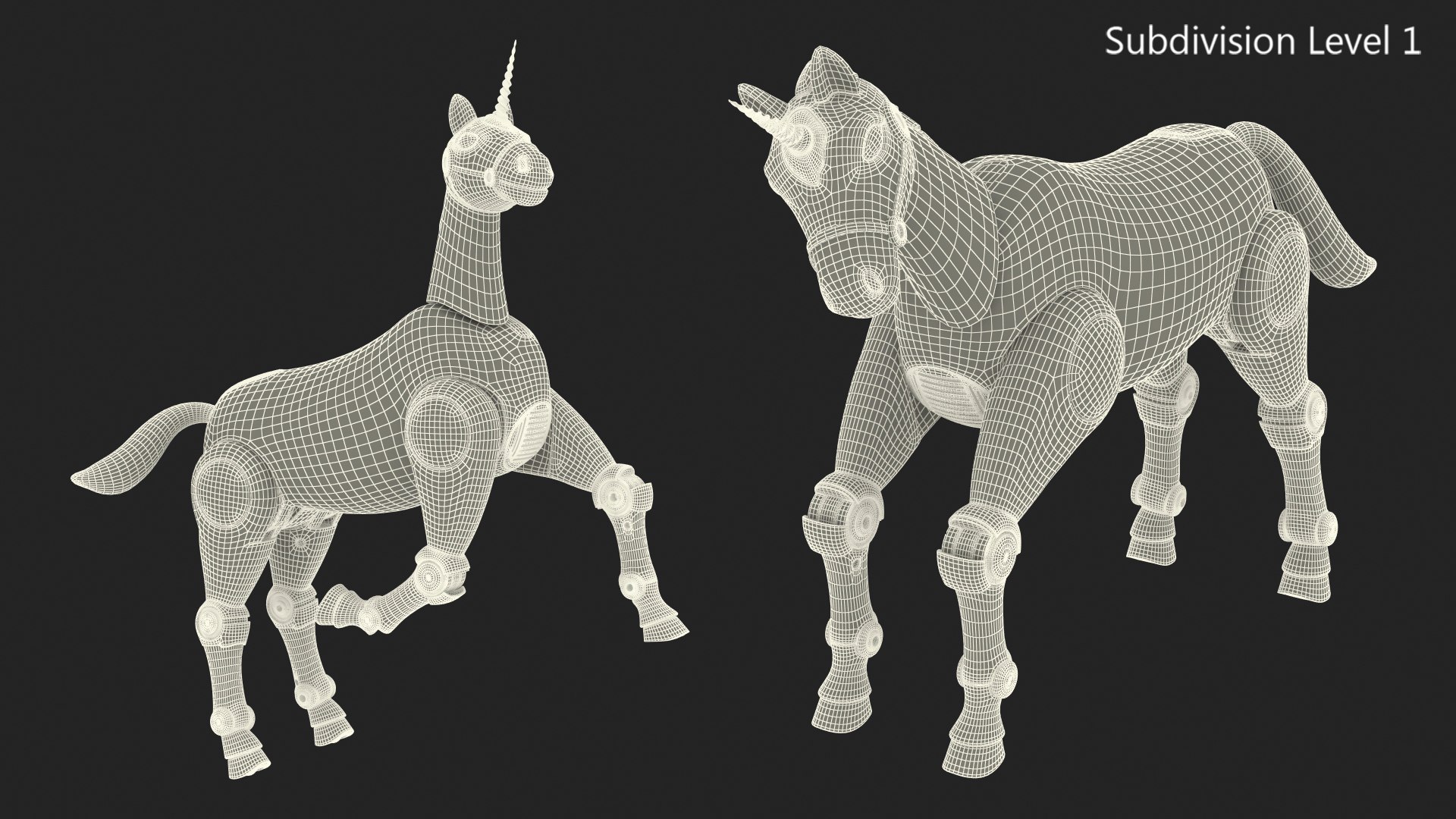 Robot Unicorn Rigged 3D model https://p.turbosquid.com/ts-thumb/iD/Z8jBkb/kU/robotunicornriggedmb3dmodel029/jpg/1641749388/1920x1080/fit_q87/e57b2cbec70525025496dfc5794a42d40c943345/robotunicornriggedmb3dmodel029.jpg