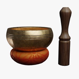 Singing Bowl 3D model