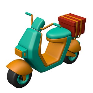 Scooter 3D model