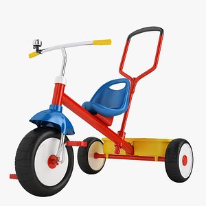 Radio flyer tricycle blue red and yellow shop
