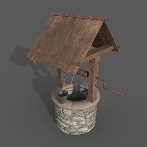 water well 3D model