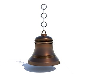 Large bell with chain