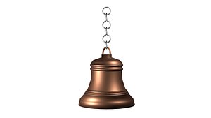 bell with chain 3D model
