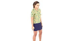 3D Woman model
