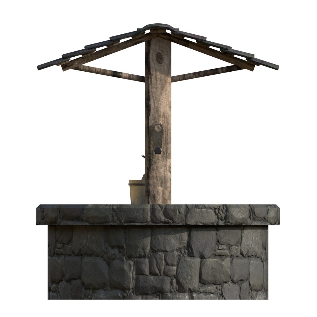 Well Low-Poly 3D Model - TurboSquid 1771033