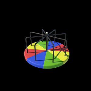 Merry-go-round 3D model