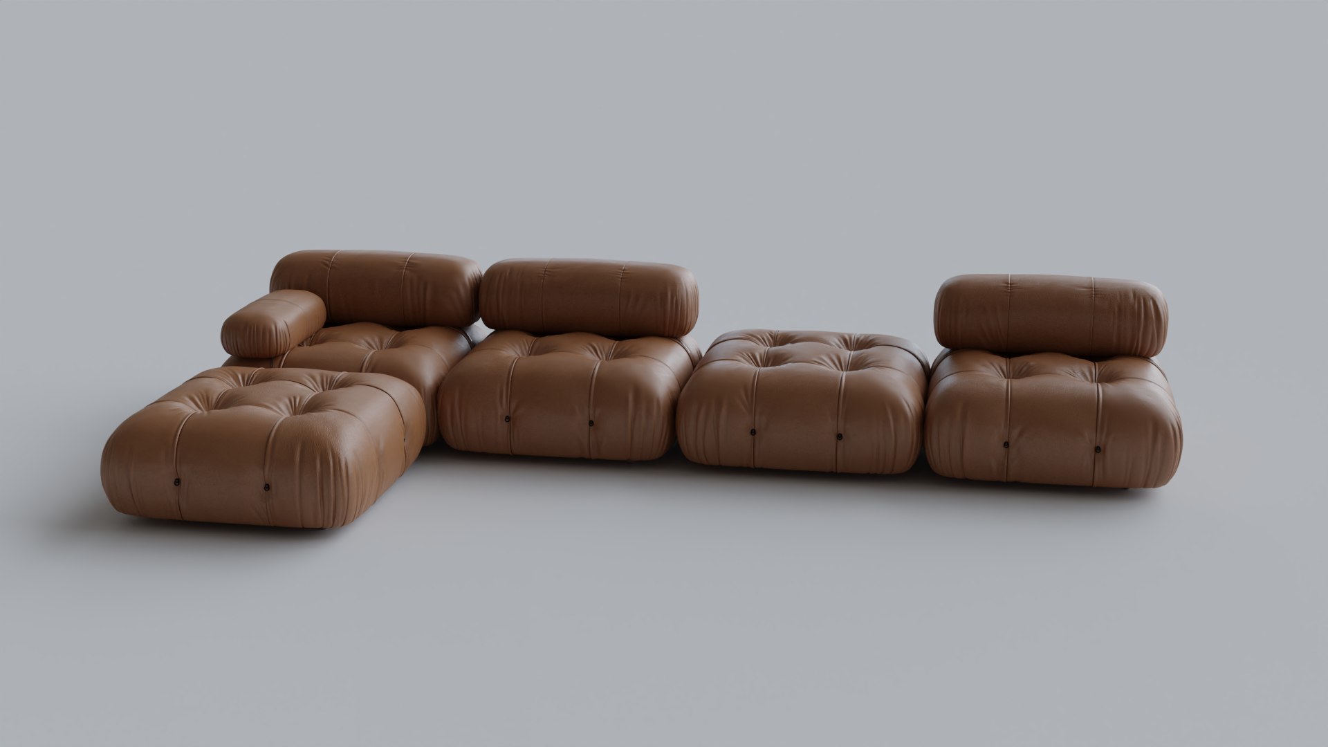 Camaleonda Sofa Combination 1 By BB Italia 3D Model - TurboSquid 1769687