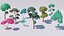 Kolekcja 367 modeli Low-Poly Assets 3D