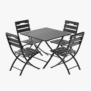 Chair and Table Outdoor Set