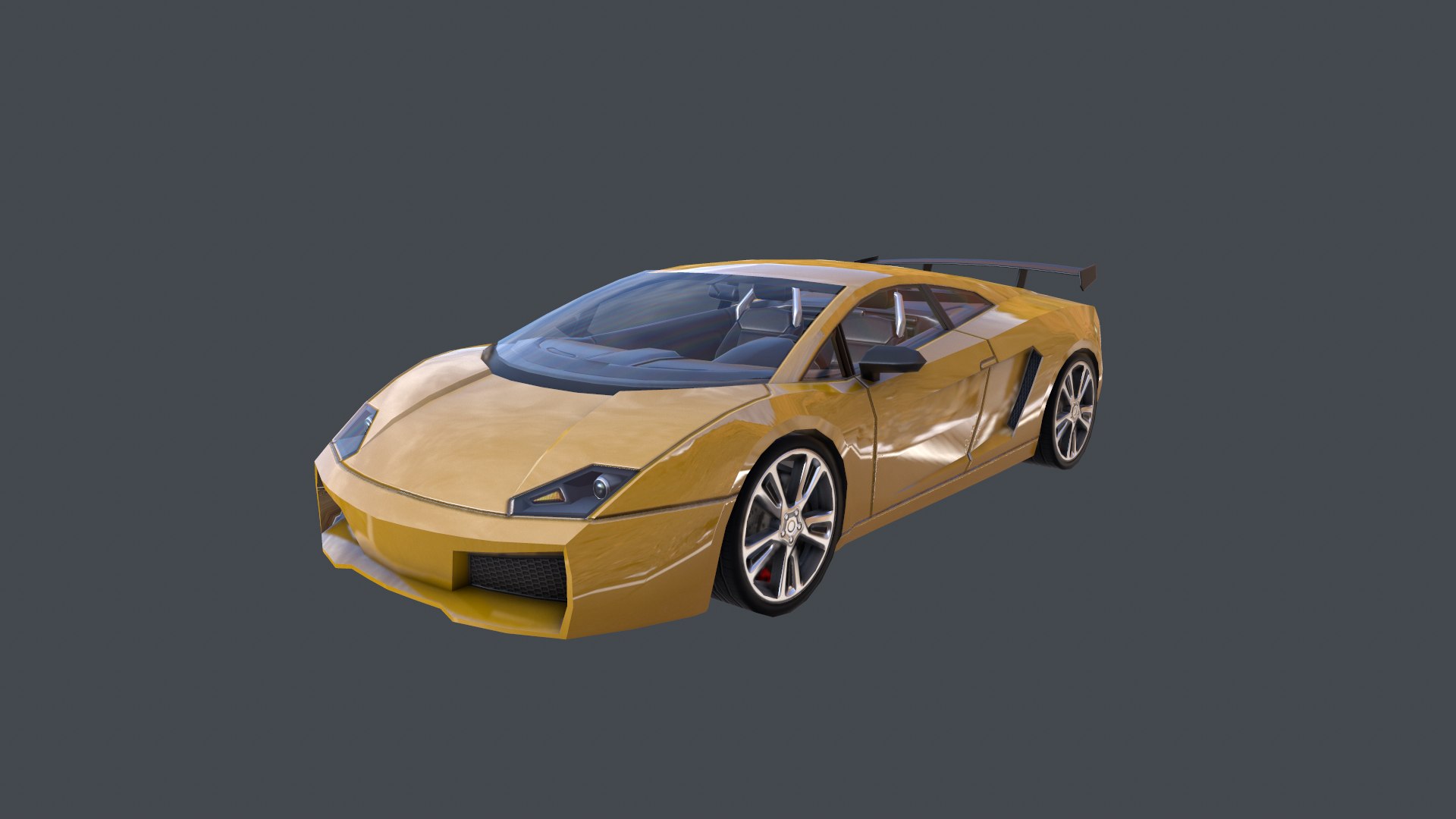 Race Car 3d Fbx