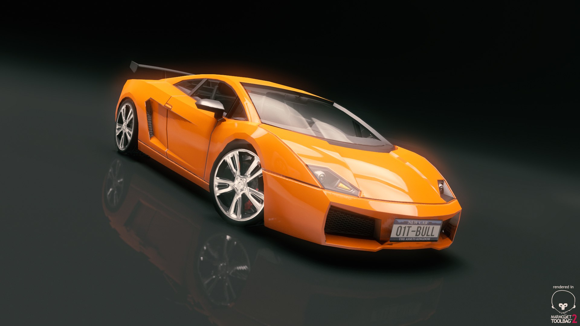 Race Car 3d Fbx