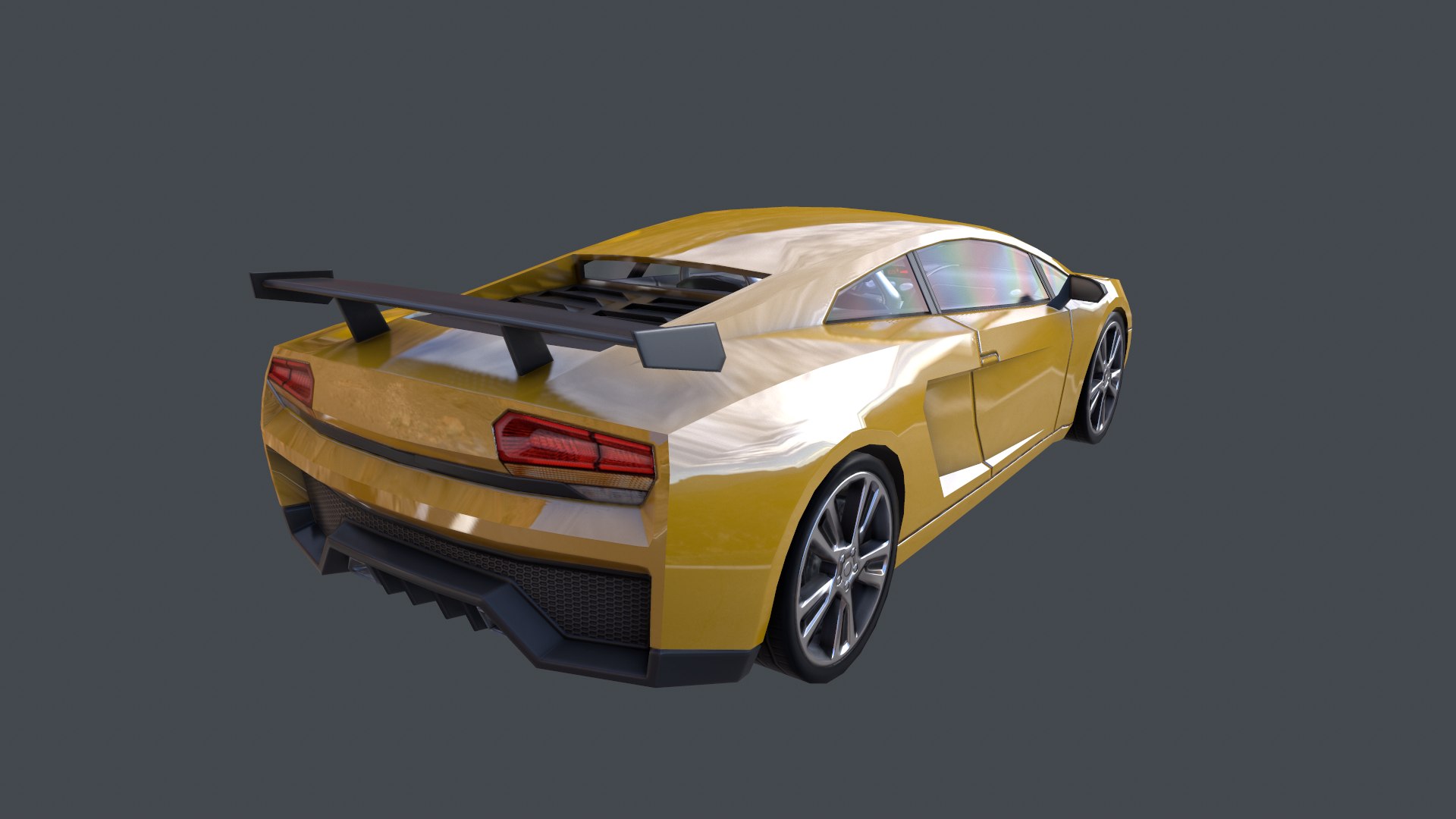 Race Car 3d Fbx