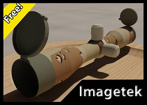 US Military High Powered Rifle Scope Basic