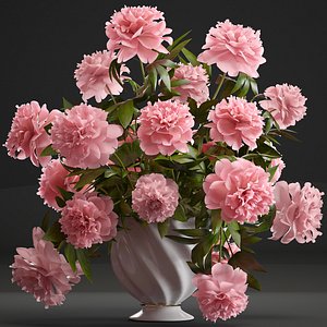 Bouquet pink Peonies  peony