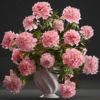 Bouquet pink Peonies  peony